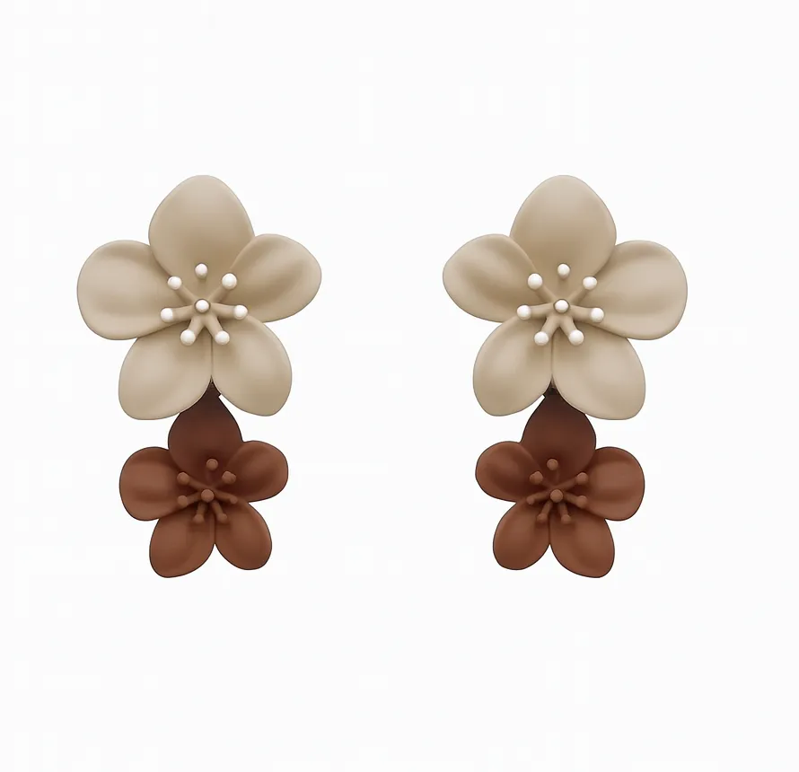 Daisy Pearl Garden Studs