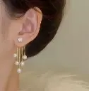 Elegant Pearl Drop Earrings