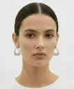 Luxe Crystal Droplet Hoops