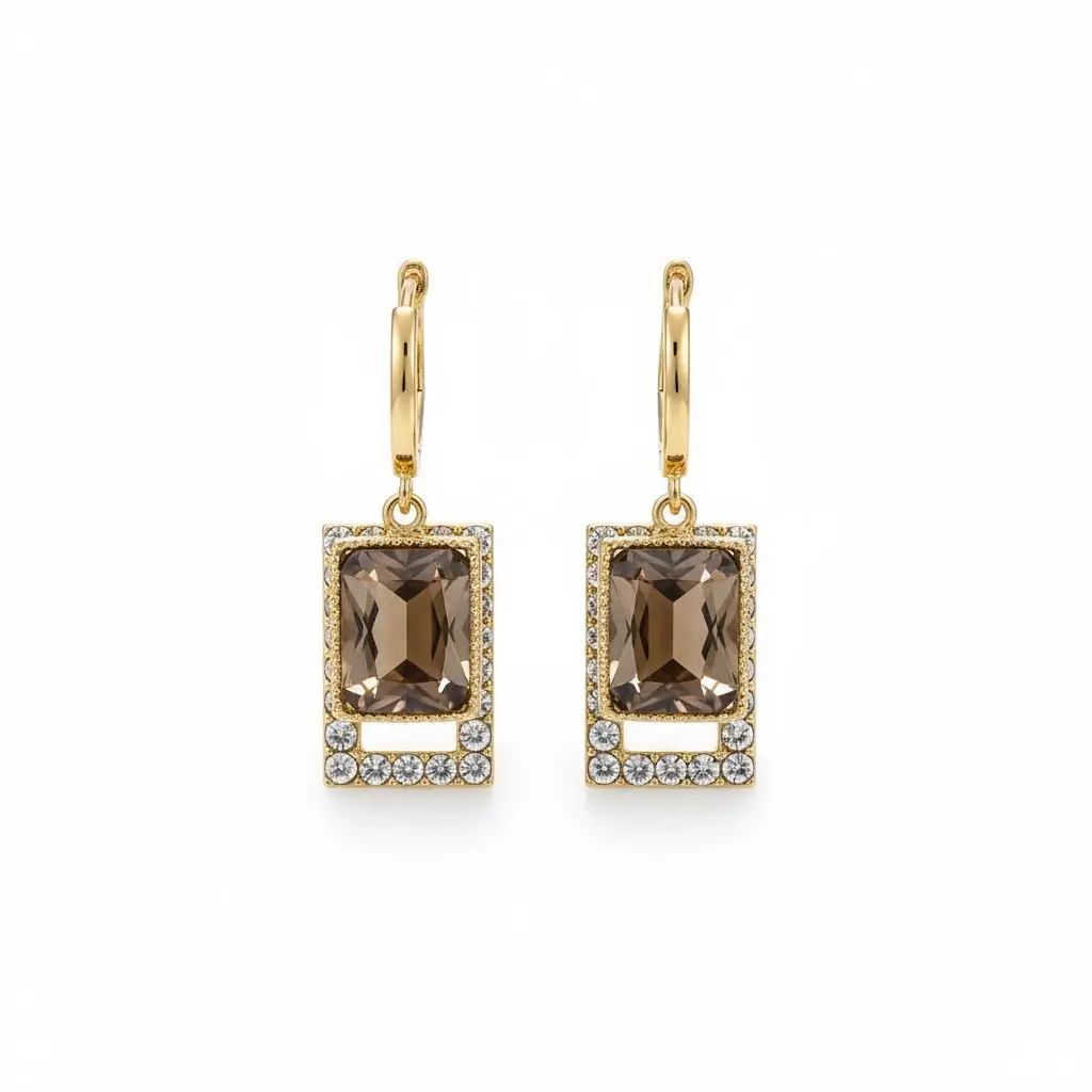 Chalcedony Drop Earrings